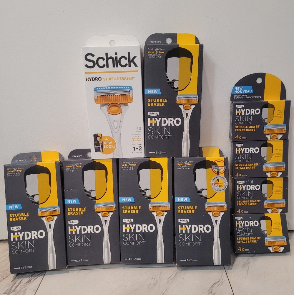 Schick razors and blades bundle